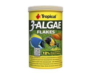 Tropical 3-Algae Flakes 1000ml / 200g - Mangime Universale per Pesci d'Acqua Dolce e marini, in Scaglie