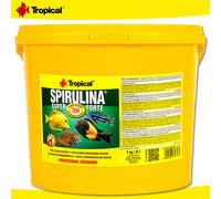 Tropical 5 L Spirulina Super Forte 36% Per Pesci Che Mangiano Alghe