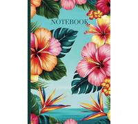 Tropical Bloom: Vibrant Flower Notebook