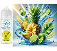 Tropical Blue Bliss - ananas, lime, curacao aroma concentrato - vegano - Sasami - 10ml