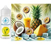 Tropical Chill Storm - ananas, maracuja & cocco ghiaccio aroma concentrato - vegano - Sasami - 100ml