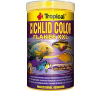 CICHLID COLOR FLAKES 5L / 1kg - Mangime di base altamente proteico per intensificare i colori dei ciclidi