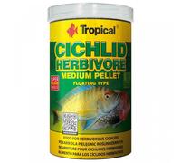 Tropical Cichlid Herbivore Medium Pellet