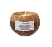 Tropical coconutz Candle - Real Husk Container | Multi Fragrance Aromatherapy Light, Relaxing Atmosphere Enhancer, Handmade Eco-Friendly Design, Scented Gift for Housewarming, Wedding, Party, Decor