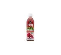 TROPICAL, Drink Aloe Vera Pomegranate, Bevanda Aloe Vera al Melograno, Aroma Delicato e Fresco, Sapore Dolce, Ideale da Gustare in Ogni Momento, Box da 20 Bottiglie in PET da 500 ml