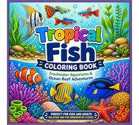 Tropical Fish Coloring Book