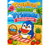 Tropical Friends Coloring Book