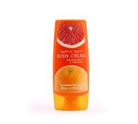Tropical Fruits Grapefruit and Orange Body Cream Moisturising Citrus 200ml