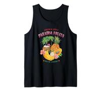 Tropical Fruits Summer Vibes Ananas Mango Citrus Graphic Canotta