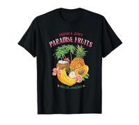 Tropical Fruits Summer Vibes Ananas Mango Citrus Graphic Maglietta