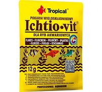 Tropical ICHTIO-Vit 12g - Mangime Multi-ingrediente per Pesci d'acquario