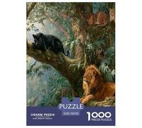 Tropical Jungle Monsters Jigsaw Puzzle Impossible 1000 Pezzi Animal Decorazione Per La Casa. Giochi Rilassamento E Intelligence Per Adulti E Ragazzi Da 14 Anni 70x50cm/1000pcs