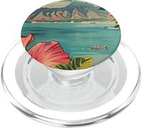 Tropical Kauai Hawaii Flowers Mountain View PopSockets PopGrip per MagSafe