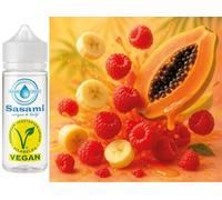 Tropical Kiss - Concentrato di sapore di banana, lampone e papaya - Vegano - Sasami - 100 ml