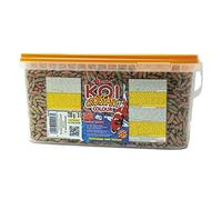 Tropical Koi Croissant Colour 3L / 720g - mangime per Pesci da laghetto, mangime per Koi, mangime con più ingredienti sotto Forma di attraenti Bastoncini galleggianti Bicolore in modalità Croissant