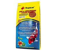 Tropical Koi&Goldfish Colour Sticks 4kg - è Un mangime Galleggiante Completo Che esalta i Colori per Tutte Le Koi Colorate