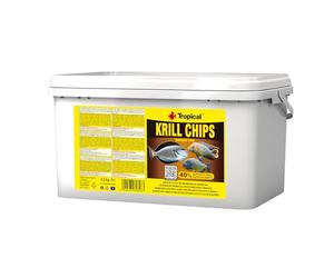 Tropical Krill Chips 5L / 2,5kg - Alimento Che migliora Il Colore con Un Alto Contenuto di Krill Antartico (40%)