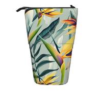 Tropical Landscape Print Telescopico Astuccio Per Penne 2 In 1 Astuccio Con Cerniera Organizer Per Borse Per Casa Scolastico Lavoro