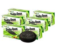 Tropical Naturals, sapone nero "Dudu Osun", confezione da 6