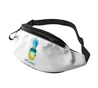 Tropical Planting Beach Pine Sharp borsello da cintura Sport Casual borsello da cintura per donna Uomo alla moda