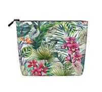 Tropical Plants - Trousse da viaggio versatile, ideale per la routine quotidiana e i viaggi di lavoro, Nero , Taglia unica, Beauty case