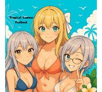 Tropical Summer Fanbook: Vibrant Anime Girls Collection - Beach, Beauty & Sunshine