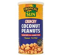 Tropical Sun Crunchy Coconut Peanuts 330 g (Pack of 6)