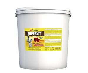 Tropical SUPERVIT 21L / 4kg - Mangime di Base per Tutti i Pesci d'acquario, sotto Forma di Scaglie