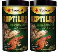 Tropical Tadeusz Ogrodnik REPTILES HERBIVORE SOFT gr.65/ml.250 (Confezione da 2)