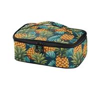 Tropical Yellow Ananas Lunchbag Cooler Lunch Box per gli Uomini Lunchbox Uomini Mini Cooler Pasto Termico Tote Grande Capacità