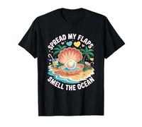 Tropicale Prendere in Giro diffondere Il Mio lembo, odorare l'oceano Divertente Shell Maglietta