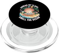 Tropicale prendere in giro diffondere il mio lembo, odorare l'oceano divertente Shell PopSockets PopGrip per MagSafe