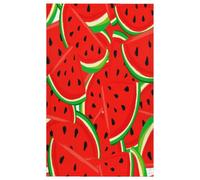TropicalLife Asciugamani da cucina con anguria e frutta, 45 x 72 cm, confezione da 2 strofinacci da cucina assorbenti, riutilizzabili, per casa, catering, bar