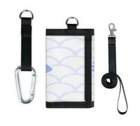 TropicalLife Carino Ocean Animal Fish Portafoglio Sottile Piccola Tasca Soldi Organizzatori Borsa Leggero Portatile Cambiamento Borsa