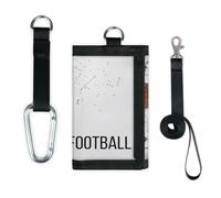 TropicalLife Creativity Soccer Ball Portafoglio Sottile Piccola Tasca Organizzatori di Soldi Borsa Palla Leggero Portatile Cambiamento Borsa
