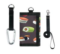 TropicalLife Kawaii Sushi Food Wallet Slim Small Pocket Money Organizzatori Bag Sushi Leggero Portatile Cambiamento Borsa