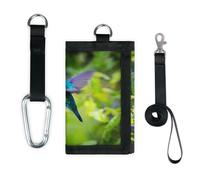TropicalLife Mexico Uccello Colibrì Portafoglio Sottile Piccola Tasca Organizzatori di Soldi Borsa Uccello Leggero Portatile Cambiamento Borsa