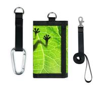 TropicalLife Portafoglio a forma di rana, sottile, piccola, tascabile, organizer per denaro, borsa leggera e portatile