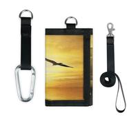 TropicalLife Sea Sailboat Wallet Slim Small Pocket Money Organisers Bag Barca a vela Leggero Portatile Cambiamento Borsa