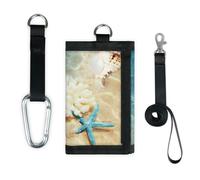 TropicalLife Summer Sea Beach Portafoglio Sottile Piccola Tasca Organizzatori di Soldi Borsa Leggero Portatile Cambiamento Borsa