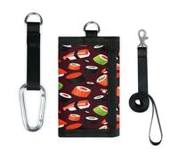 TropicalLife Sushi Giapponese Food Wallet Slim Piccola Tasca Organizzatori di Soldi Borsa Giapponese Giappone Leggero Portatile Cambiamento Borsa