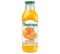 Tropicana Pure Prenium - Arance brasiliane senza polpa, 1 l, 4 pezzi