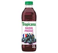 Tropicana - Succo d'uva puro della Linguadoca, 1 l, 4 pezzi
