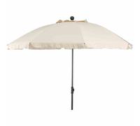 Tropico Mittelstockschirm Antracite/Natura Ø 250cm Ombrellone Ombrello Terrazza