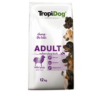 Tropidog Premium Adult Medium/Large, Agnello e Riso - 12 kg