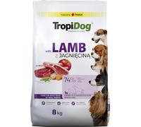 TROPIDOG Premium Adult Small Breeds con agnello e riso 8 kg