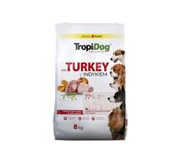 TROPIDOG Premium Adult Small Breeds con Tacchino e Riso 8kg