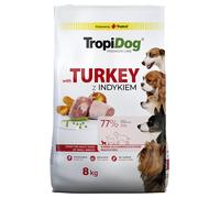 Tropidog Premium Adult Small, Tacchino e Riso - 8 kg