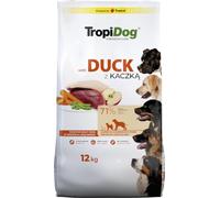 Tropidog Premium Adulto di razza media e grande Anatra con riso 12kg