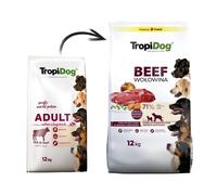 Tropidog Premium Adulto Medio & Manzo di razza grande e riso 12kg
